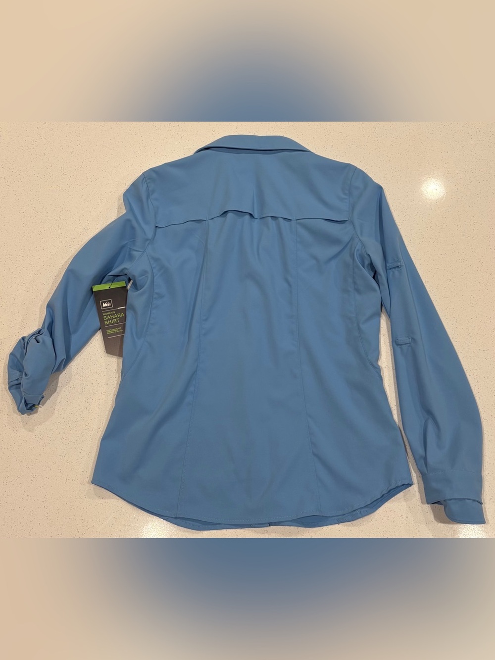 REI Sahara Shirt - Powderblue - UPF 50+ - Picture 4 of 4